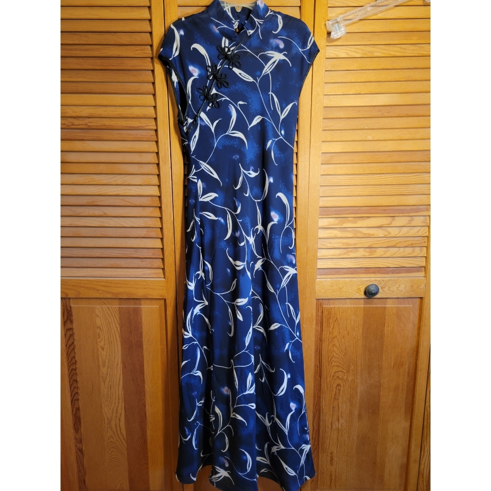 90s Asian inspired vintage dress